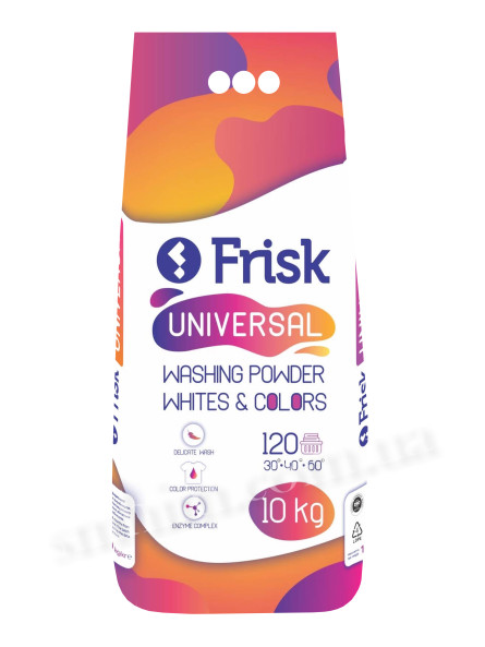Пральний порошок Frisk "Universal" 10кг - 1