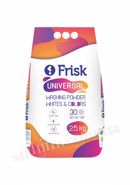 Пральний порошок Frisk "Universal" 2,5 кг - 1