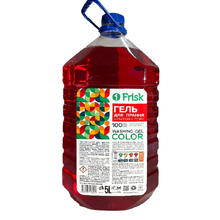 Засіб для прання кольорових речей Frisk COLOR ECONOM 5л - 1