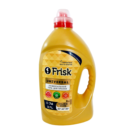 Універсальний гель для прання Frisk "PREMIUM GOLD UNIVERSAL GEL" 3,7 л - 1