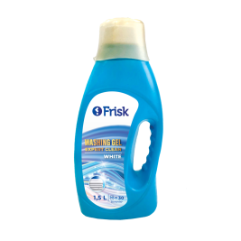 Гель для прання світлих та білих речей Frisk "WHITE EXPERT CLEAN"  1,5 л